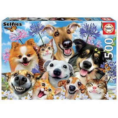 PUZZLE EDUCA 500 PECAS FUN IN THE SUN SELFIE