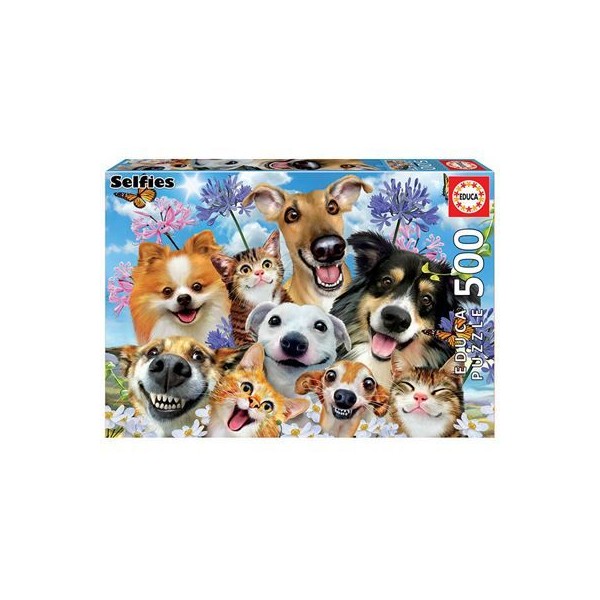 PUZZLE EDUCA 500 PECAS FUN IN THE SUN SELFIE