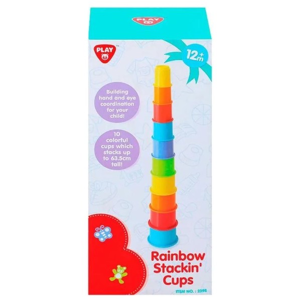 TOYS - BABY CONJUNTO DE COPOS DE ENCAIXE +12M