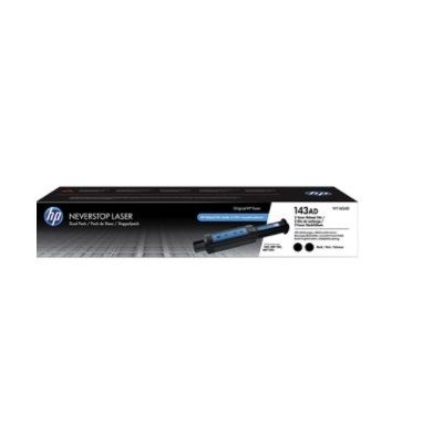 KIT 2 x RECARGA TONER HP LASER NEVERSTOP 143A ORIGINAL