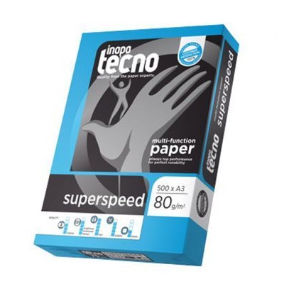 RESMA PAPEL FOTOCOPIA INAPA SPEED A3 80GR.