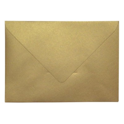 ENVELOPE METALIZADO DOURADO B6 120gr. 120x170mm
