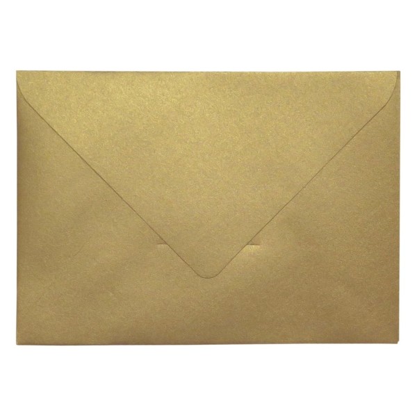 ENVELOPE METALIZADO DOURADO B6 120gr. 120x170mm