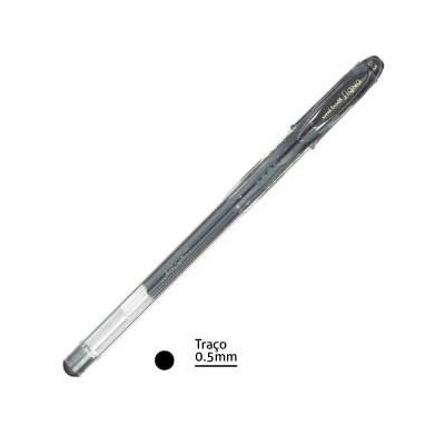 ESFEROGRAFICA UNIBALL SIGNO GEL STICK UM-120 0,5mm PRETO