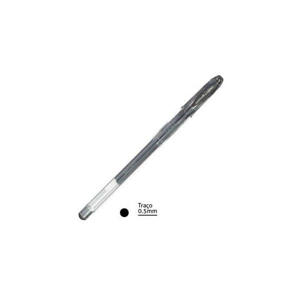 ESFEROGRAFICA UNIBALL SIGNO GEL STICK UM-120 0,5mm PRETO