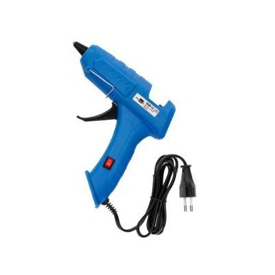 PISTOLA DE COLA QUENTE QC 100W C/ 2 BARRAS DE SILICONE 11/12MM