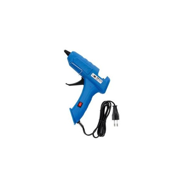 PISTOLA DE COLA QUENTE QC 100W C/ 2 BARRAS DE SILICONE 11/12MM