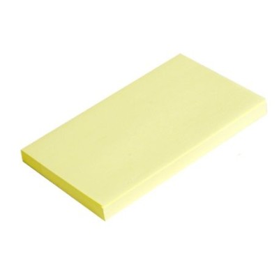 BLOCO NOTAS / POST IT  75/76x125/127mm AMARELO