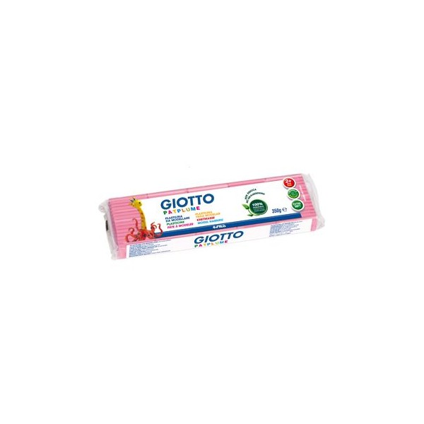 PLASTICINA GIOTTO PATPLUME 350gr.  ROSA