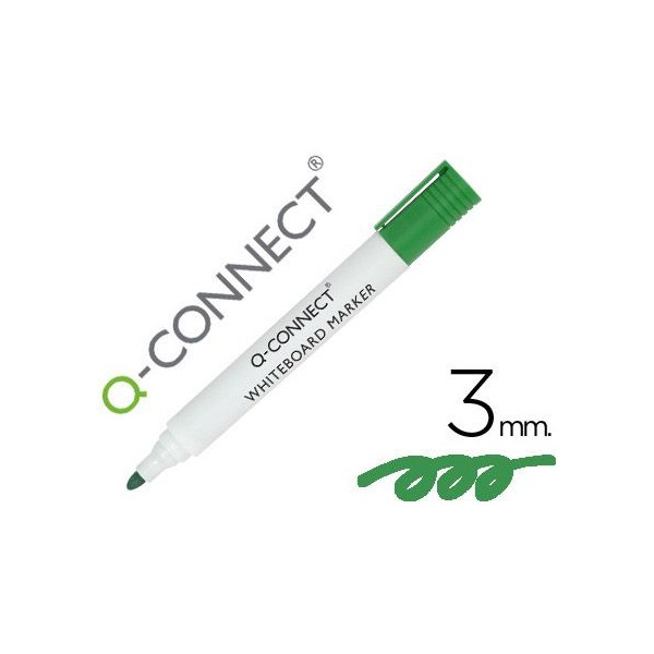 MARCADOR QUADRO BRANCO QC PTA 3MM VERDE