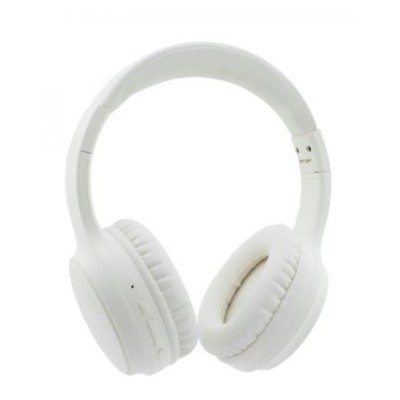 AUSCULTADORES BLUETOOTH COOLBOX AIR40  -  BRANCO BEGE