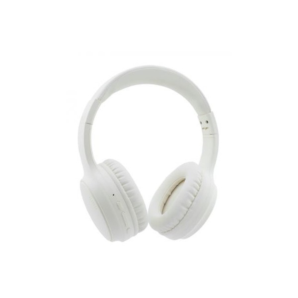 AUSCULTADORES BLUETOOTH COOLBOX AIR40  -  BRANCO BEGE