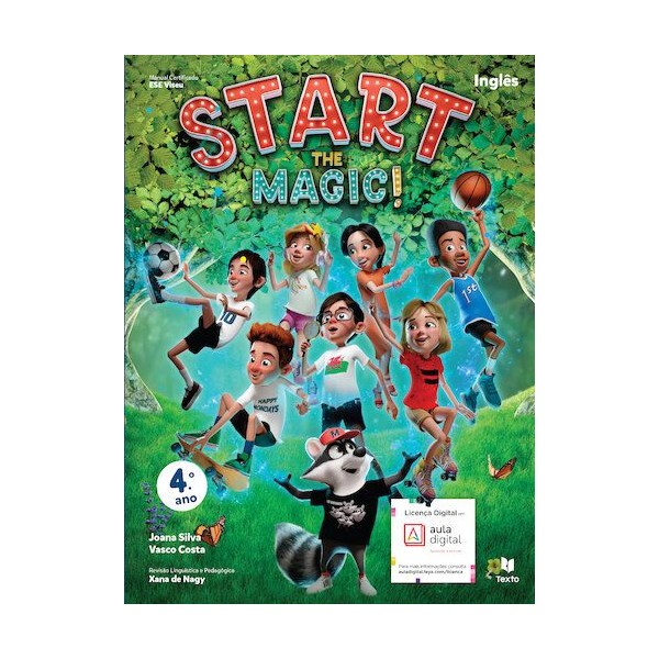 Livro Start the Magic! 4 - Manual do Aluno 2025