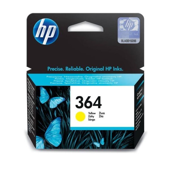 TINTEIRO HP 364 AMARELO ORIGINAL