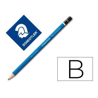LAPIS CARVAO GRAFITE STAEDTLER MARS LUMOGRAPH B