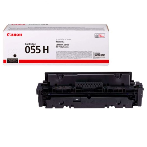 TONER CANON 055H PRETO 7.6K ORIGINAL