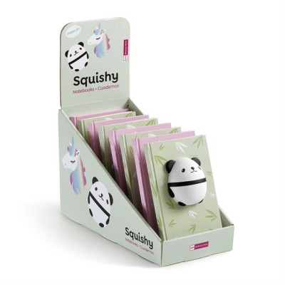 BLOCO NOTAS A5 3D PANDA / UNICORNIO