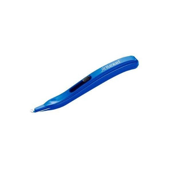 SACA AGRAFES REXEL EXTRACT-IT MAGNETICO "FORMATO CANETA" AZUL