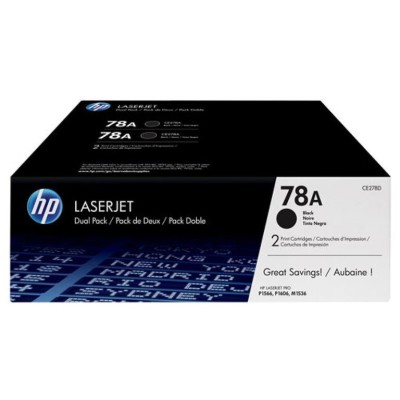 TONER HP CE278AD 2,1K ORIGINAL PACK DUPLO