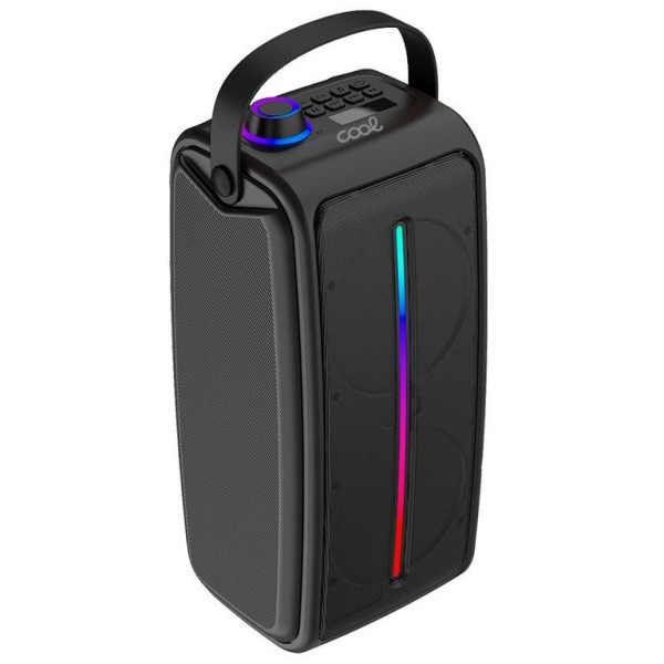 COLUNA PORTATIL COOL RAY SPEAKER 25W - PRETO