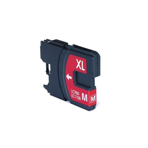 TINTEIRO COMPATIVEL C/ BROTHER LC985/1100 MAGENTA