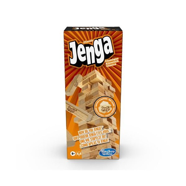 JOGO HASBRO GAMING JENGA CLASSIC