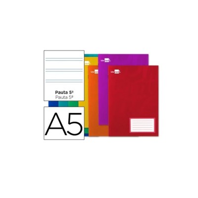 CADERNO DIARIO CALIGRAFIA 2 LINHAS A5 32FLS 60gr.