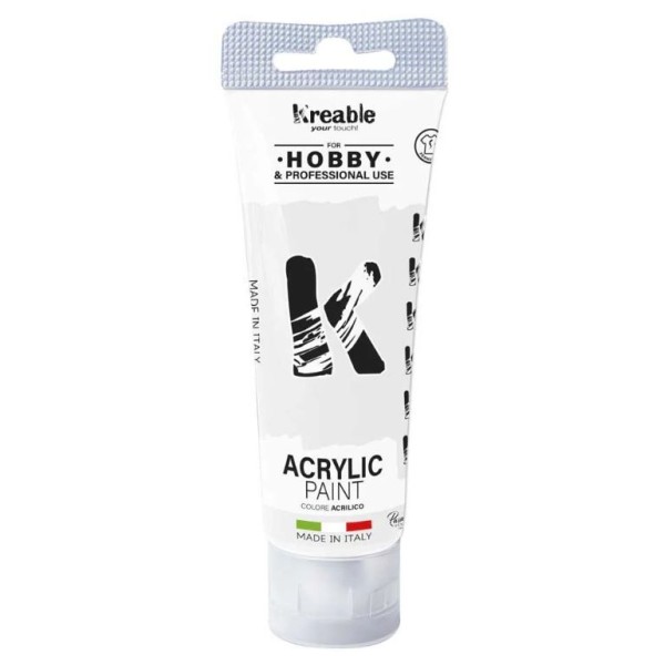 FRASCO TINTA ACRILICA TOY COLOR 75ML BRANCO