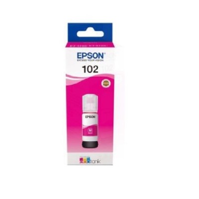 TINTEIRO EPSON ECOTANK Nº102 T03R340 MAGENTA 70ML ORIGINAL