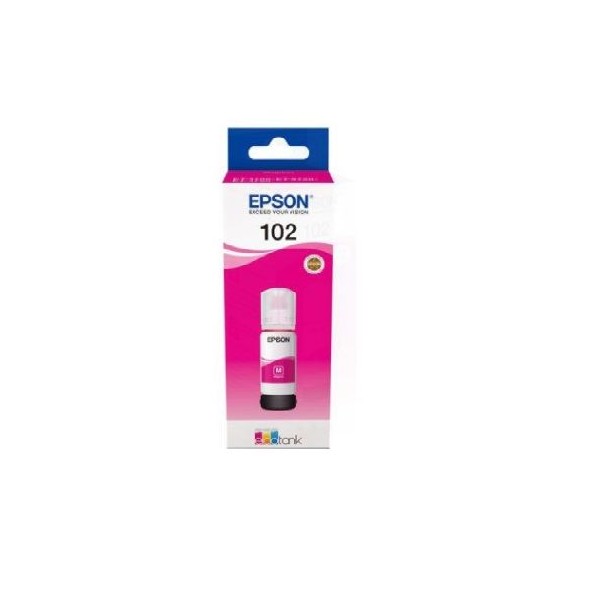 TINTEIRO EPSON ECOTANK Nº102 T03R340 MAGENTA 70ML ORIGINAL