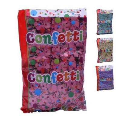 SACO C/ 100gr. CONFETIS CARNAVAL CORES SORTIDAS