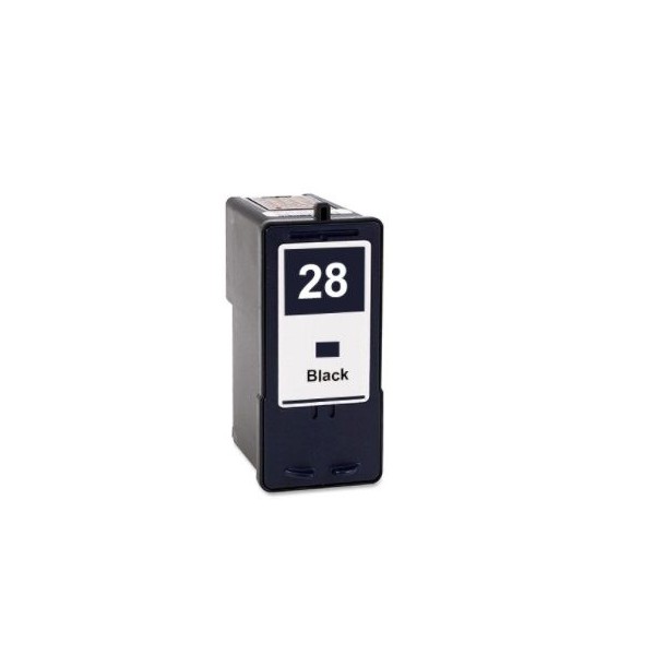 TINTEIRO COMPATIVEL C/ LEXMARK 28 PRETO