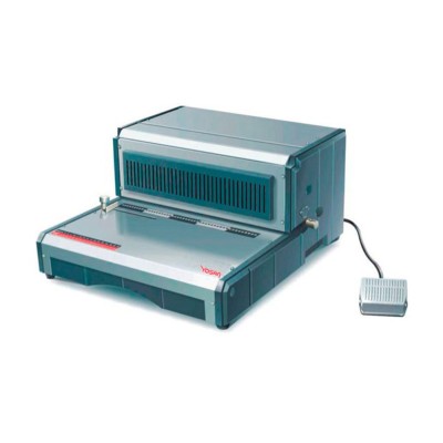 ENCADERNADORA ELECTRICA P/ ESPIRAL METAL YOSAN PE164  A4 ENCADERNA ATE 450FLS