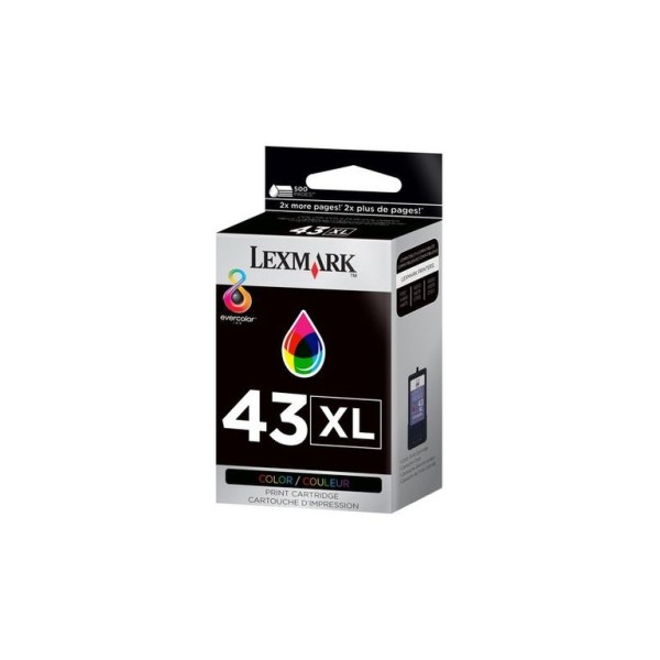 TINTEIRO LEXMARK 43 TRICOLOR ORIGINAL