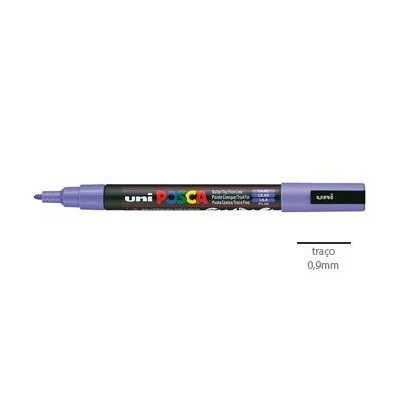 MARCADOR UNIBALL POSCA PC3M 0,9mm LILAS