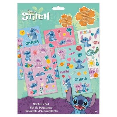 BLISTER C/ 5 FLS x AUTOCOLANTES DISNEY STITCH