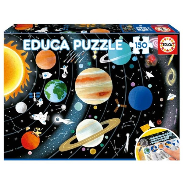 PUZZLE EDUCA 150 PECAS SISTEMA SOLAR