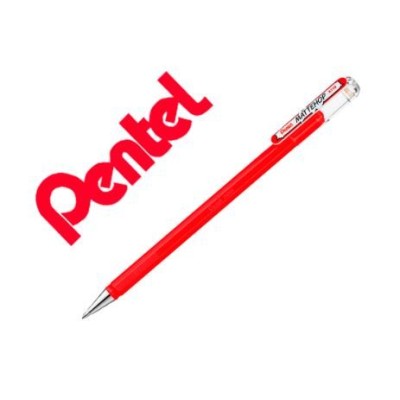 ESFEROGRAFICA ROLLER GEL PENTEL MATTEHOP K110 1.0mm VERMELHO