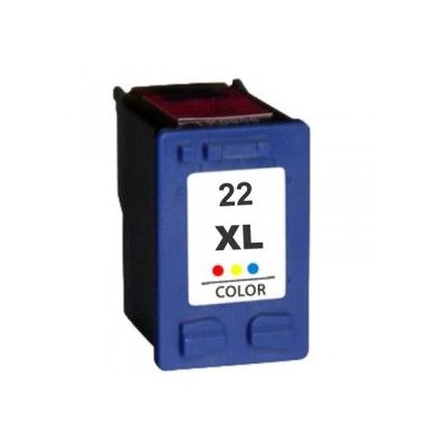 TINTEIRO COMPATIVEL C/ HP 22XL TRICOLOR