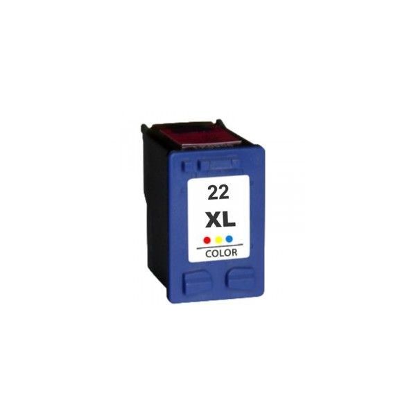 TINTEIRO COMPATIVEL C/ HP 22XL TRICOLOR