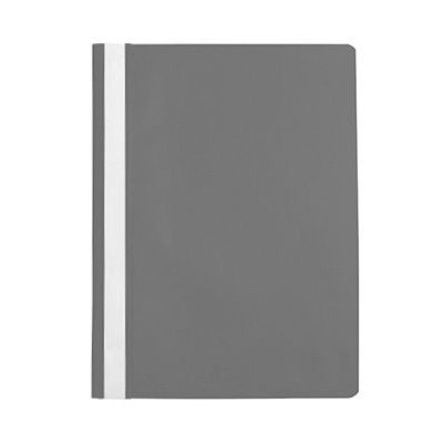 CLASSIFICADOR C/ FERRAGEM PP CAPA TRANSP. CINZA
