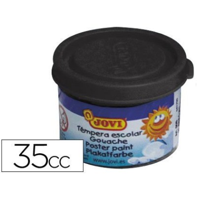 GUACHE LIQUIDO JOVI ESCOLAR (LAVAVEL) 40ML PRETO