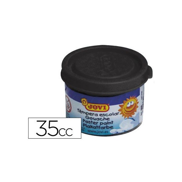 GUACHE LIQUIDO JOVI ESCOLAR (LAVAVEL) 40ML PRETO
