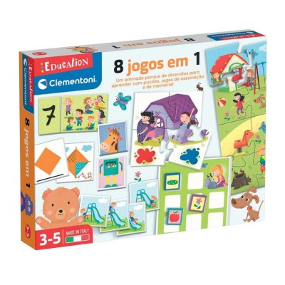 JOGO CLEMENTONI 8 JOGOS EM 1 EDUCATION