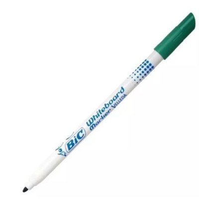 MARCADOR QUADRO BRANCO BIC VELLEDA 1721-02 BICO FINO VERDE