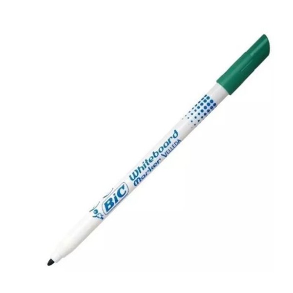 MARCADOR QUADRO BRANCO BIC VELLEDA 1721-02 BICO FINO VERDE