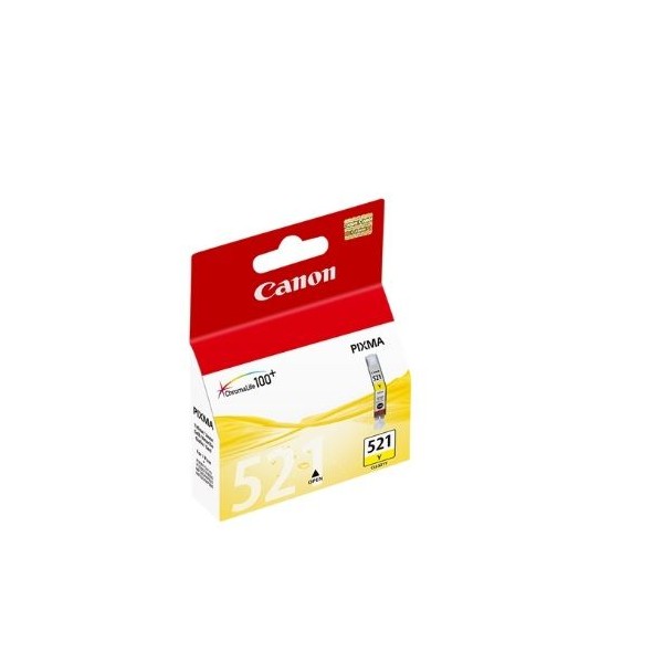 TINTEIRO CANON CLI521 AMARELO ORIGINAL