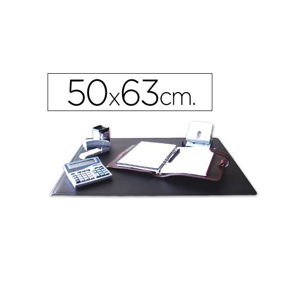 BASE DE SECRETARIA QC ANTIDESLIZANTE 50x65cm PRETO