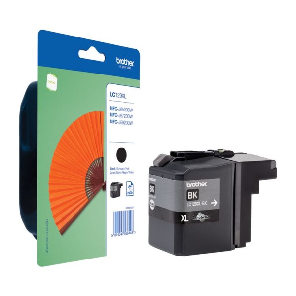 TINTEIRO BROTHER LC129XL PRETO ORIGINAL
