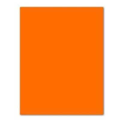 CARTOLINA 50x65/70cm 230/240gr. LARANJA FLUORESCENTE